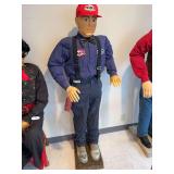 65”T Texaco Mechanic Mannequin