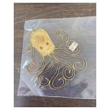 3 bags of Kashmir India PAK YAK, metal ornaments, 40 octopus, 11 turtles and 21 butterflies