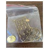 4 bags of Kashmir India PAK YAK, metal ornaments, 56 “1982” stockings, 20 elves, 14 solid stars and 9 Santas