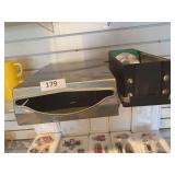 Metal wall mount towel dispenser, venal storage box with  9 CD’s