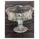 Fostoria clear coin glass