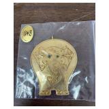 Bag of Kashmir India PAK YAK, metal ornaments, 50 elephants