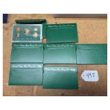 7 United States Mint proof sets ￼
