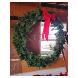 Holiday Wreath 40' dia, Holiday Decor, Plastic  Tubs
