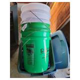 Plastic Buckets, Bins