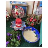 Lot of Christmas decor