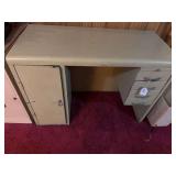 Vintage metal desk