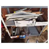 Shelf hardware, joist hangers, hooks