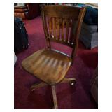 Vintage office chair on castors