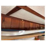 Ladder brace, bar, seat