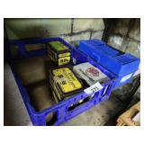 Airless Sprayer, Wood And Metal Boxes, misc