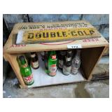 Wood Crate, Double Cola Sign, Bottles