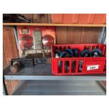 Casters, hitch, magnetic tow lights