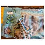 Handmade Afghan, Fleece Blanket