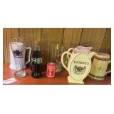 Thorne’s Scotch pitchers. IU mug, steins, morocco’s