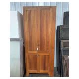 Wood cabinet 39' x 90' x 21'