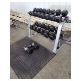 Dumbells, Stand, Mat