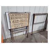 Metal Signage Holders