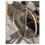 24” metal wheel