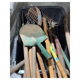 Lot of yard tools
