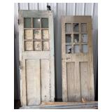 4 antique doors 2 - 93' & 2 - 90'