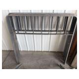 1 fork lift mast guard 48' w