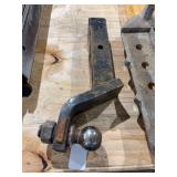 Drop hitch for 2 1/2” receiver