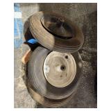 Wheel barrow tire’s