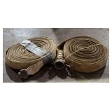 2 discharge/ suction hoses