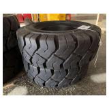 Pr of solid 18 x 7-8 forklift tires