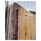 7 Vintage Doors approx 80' tall