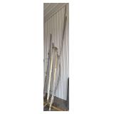 2 - metal handrails apx 14' & 16'