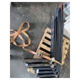Pair of 4' x 6' fork truck forks