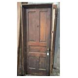 6 misc antique doors