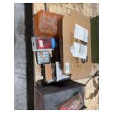 Lights, mirrors, electronic board