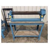 Pexto manual sheet metal slip roller 36'