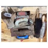 Concrete tools, brushes