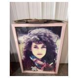 Lighted shadow box 30' x 40', Valley Metal Stamping samples, wood trim