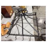 Metal pot rack 18” square