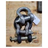 3 Clevis Shackles