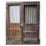 Vintage Doors approx 84'tall