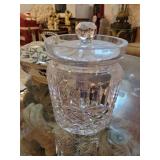 Asian Covered Casserole (chip), Waterford Candy Jar w/Lid