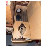 Wind chimes, rags, I Love Lucy collectibles,   Handbag radio, misc