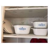 Lot of Corningware dishes