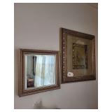 Framed Mirror, Framed Praying Hands