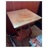 Antique wooden side table