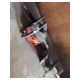Chain saw, electric hedge trimmer