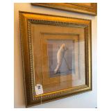 2 framed prints 19' x 21'