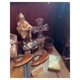 Lot of religious items