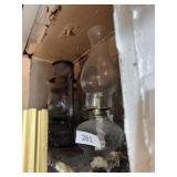 Oil lamp, lantern